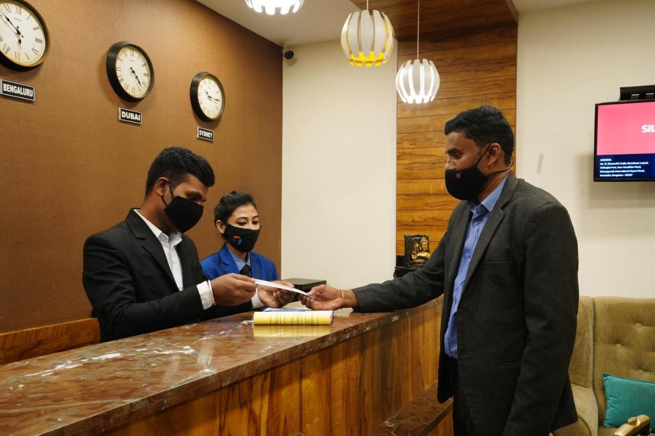 Silicon Inn Hotel Bangalore Airport Devanahalli Bagian luar foto